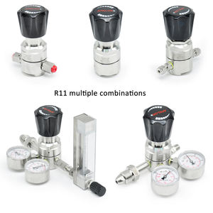 Stikstofregelaar <span class=keywords><strong>Co2</strong></span> Gasregelaar Met Meter Voor Hoge Zuiverheid Gas Zuurstofregelaar - Product Image 6