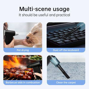 Powerful 130000RPM Reusable Cordless Electric Blower Compressed Air Duster For Cleaning PC Keyboard Devices Car <strong>Dryer</strong> Anti-Dust - Product Image 4