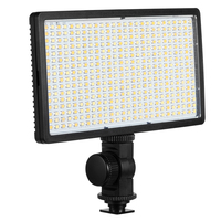 Panneau lumineux vidéo LED 416, 3200-5600K, lampe de studio pour photographie, éclairage d'appoint pour caméra DSLR, idéal pour les tournages vidéo et les conférences