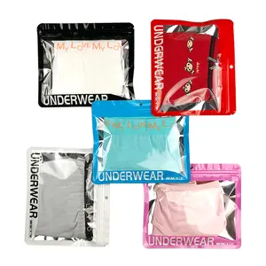 Best selling wholesale 100% Biodegradable Packaging Plastic Bags Swimwear Clothes Zip lock PE Tshirt Bag Zipper Polybags