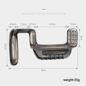 Bestes männliches vibrierendes Kondom mit Anti-Fall New Design Cockring Kondom Dildo Vibrator Sexspielzeug für Männer Mann - Product Image 2