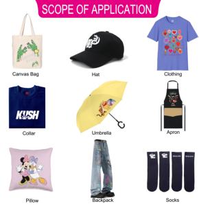 Desain kanker payudara dapat disesuaikan kualitas tinggi untuk stiker cetak Transfer DTF untuk pakaian Transfer panas dan dapat dicuci - Product Image 6