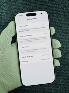 iPhone 17 Usado, Teléfono Móvil 5G de 128 GB, Pantalla de 6.3 Pulgadas, Chip A19, 8 GB de RAM, Batería de 3692 mAh, Grado A - Product Image 1