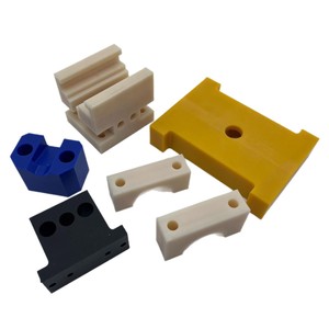 Pièces usinées en nylon Aoxin, plusieurs spécifications, composants en plastique résistants à l'usure pour machines industrielles - Product Image 1