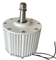 Générateur à aimants permanents à faible vitesse 800W 500RPM 24V 48V triphasé sans engrenages pour éolienne DIY