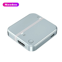 Projecteur d'écran sans fil F CHD09 1080P HD, prolongateur de signal 50M, transmetteur d'affichage sans fil 1-en-1 pour téléphone portable, téléviseur, moniteur