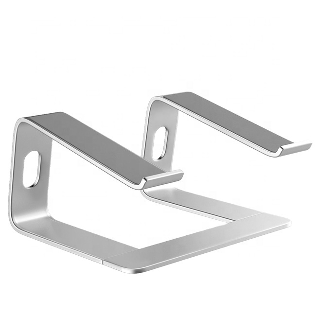 Регулируемая по высоте Складная Алюминиевая Подставка для ноутбука, эргономичная настольная подставка