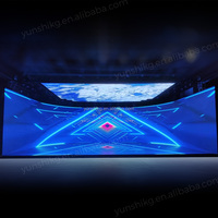 3D VR XR Studio Panel de pantalla LED a todo color para producción de películas virtuales para tiendas minoristas Educación Pantalla XR de alta resolución