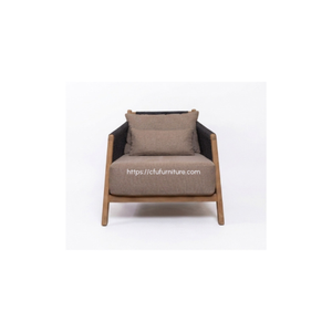 Sofá Individual Premium Devora con Cojines Afelpados, Diseño Moderno y Elegante, Fabricación Duradera para Sala de Estar, Muebles para el Hogar - Product Image 3