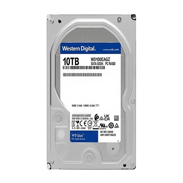 For 10TB Internal SATA New Desktop Mechanical Hard Drive WD100EAGZ for Blue 3.5 Inches 7200 RPM