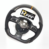 Vente d'usine Rppf - Volant en fibre de carbone pour Audi A3 (8P) Sportback, A4 (B8) Avant, A5 (8T), A6 (C6), A8 (D3), Q5 (8R)