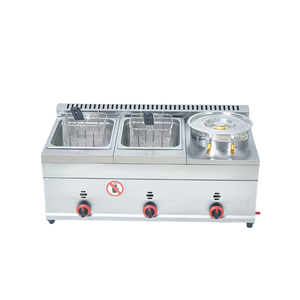 Équipement de restauration de haute qualité, Poêle combiné à double usage pour frites, <span class=keywords><strong>Friteuse</strong></span> - Product Image 2