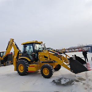 निः शुल्क शिपिंग 5 टन डीजल इंजन मिनी बैकहोए लोडर हाइड्रोलिक पंप के साथ 4x4 उच्च दक्षता कारखाने मूल्य - Product Image 3