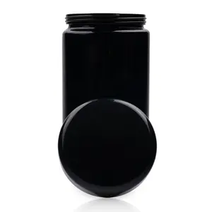 Childproof Smell Proof Jars Storage Bottles Glass Vacuum Sealed Jar 250 ML