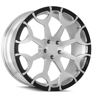 Jantes forgées sur mesure HS-02034 en deux parties, en alliage maillé, 18-24 pouces, 5X112 5X108 5X114.3 5X120, moyeux de rechange pour modèle Lexus - Product Image 2