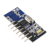 Module de codage de relais RF 4CH EV1527, commutateur de télécommande sans fil 433Mhz Module de récepteur sans fil RX480E