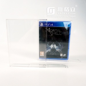 Playstation Video Game Acrylic Wholesale <b>Display</b> showcase Custom clear <b>Display</b> <b>case</b> Protector Purely Pmma for Video Games - Product Image 2