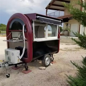 Food Truck Rétro de Style Urbain de Houston, Vendant des Hot-Dogs, des Pizzas, des Hamburgers, du <span class=keywords><strong>Barbecue</strong></span> au <span class=keywords><strong>Charbon</strong></span> de Bois, avec un Ensemble de Cuisine Complet - Product Image 4
