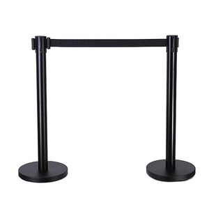 Jessubond Metal Traffic Barrier Railing Stand <strong>Stanchion</strong> Stainless Steel Queue Pole Crowd Control <strong>Post</strong> <strong>Stanchion</strong> Retractable <strong>Belt</strong> - Product Image 3