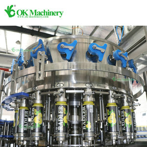 Línea automática de llenado de latas de bebidas carbonatadas, máquina de llenado de latas de jugo/bebida/cerveza - Product Image 3