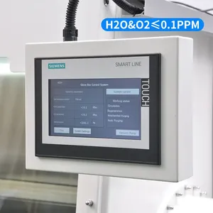 Sistema de purificación de gas H20 y O2<1ppm Experimento de laboratorio Funcionamiento Cámara de vacío de acero inoxidable purificada Guantera de gas inerte - Product Image 4