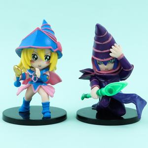 6 pièces/ensemble Statues Figura Yu Gi Oh Black Magician Yugi Muto Figurine en PVC Anime pour boîte à œufs Catcher Gashapon Machine de jeu Jouets de récompense - Product Image 6