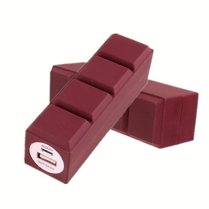 Batterie externe personnalisée DY-001 en forme de chocolat avec logo, chargeur 2600 mAh, style <span class=keywords><strong>alimentaire</strong></span>, micro USB, <span class=keywords><strong>charge</strong></span> rapide pour la maison - Product Image 3