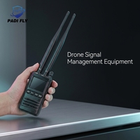 Señal de Dron Duradera Personalizable OEM de Banda Ancha de 400MHz-4.5GHz y 4.84GHz-6.09GHz, Portátil, con Alcance de 1.5-2KM para Monitoreo Multivuelo