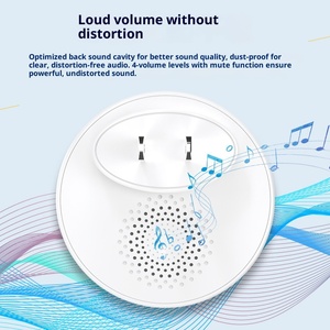 Interphone audio sans fil intelligent autonome avec barre <span class=keywords><strong>de</strong></span> sonorisation, portée 200m, volume élevé, <span class=keywords><strong>changeur</strong></span> <span class=keywords><strong>de</strong></span> <span class=keywords><strong>voix</strong></span> musical, sans batterie, garantie 2 ans - Product Image 2