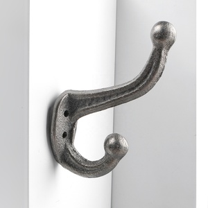 Công nghiệp cổ điển gang tường móc mộc mạc cửa trở lại móc áo cho nhiệm vụ nặng nề treo, lối vào phòng tắm trang trí nội thất - Product Image 5