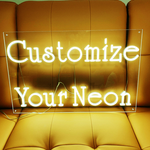 Lumières néon LED et enseignes néon personnalisées gratuites. Enseignes néon LED personnalisées disponibles pour usage commercial, fêtes d'anniversaire et maison. - Product Image 6