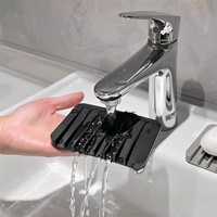 Barre de voyage antidérapante de qualité supérieure porte-savon en Silicone pour douche salle de bain ou cuisine baignoire éponges tapis et coussinets plateau