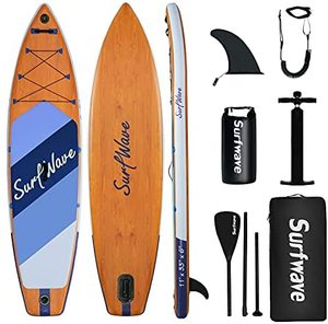 OEM SUP | Tabla de <span class=keywords><strong>Paddle</strong></span> Surf Hinchable Azul, Tabla de SUP Todoterreno, Body <span class=keywords><strong>Board</strong></span> - Product Image 6