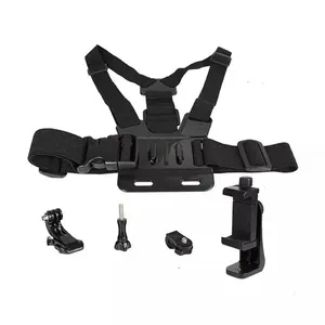Soporte de Pecho para Teléfono, Arnés de Montaje en el Pecho <span class=keywords><strong>con</strong></span> Soporte para Teléfono para GoPro <span class=keywords><strong>y</strong></span> Teléfonos Celulares <span class=keywords><strong>iPhone</strong></span> - Product Image 6