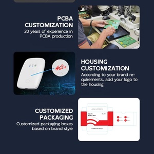 JIMI Portable Global <strong>LTE</strong> Mobile Hotspot Esim Pocket WiFi <strong>Router</strong> 300mbps Max. LAN VPN <strong>Wireless</strong> Internet for Connected Devices - Product Image 4