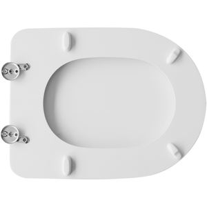 Bidets électroniques modernes pour Globo Flavia Vase, allongés en forme de V, disponibles en bambou, bois, plastique PP, résine d'urée - pour salles de bain - Product Image 3