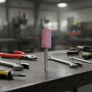 Disco de Pulir Cilíndrico de Cerámica de 40x30 mm con Vástago de 6 mm para Pulido de Precisión - Product Image 3