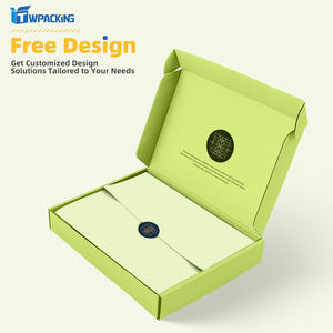 Custom Logo Printed Packaging <strong>Box</strong> with <strong>Tissue</strong> <strong>Paper</strong> &amp; Stickers for Brand Gift Shipping Boxes - Product Image 1