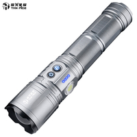 Lampe torche télescopique portable à zoom, phares longue portée super lumineux pour le camping, les situations d'urgence et le travail tactique