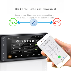 เครื่องเล่นดีวีดีติดรถยนต์ระบบแอนดรอยด์ 11 ขนาด 7 นิ้ว แบบ 2din พร้อมวิทยุ สเตอริโอในรถยนต์ รองรับมีเดีย WIFI ระบบนำทาง GPS สำหรับรถยนต์โตโยต้า โคโรลล่า - Product Image 5