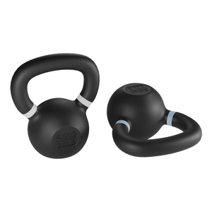 RIAO Gravity Black Cast Iron Powder Coated Kettlebell - Product Image 6