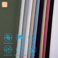 Tissu maille tricoté respirant et léger 180 GSM, teint uni, en promotion