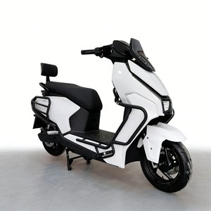Potenti Motociclette Elettriche Adatte per Adulti con Dispositivo di Rinforzo Protettivo, Moto Sportiva per Adulti con Pneumatico Posteriore 80/70-10 e Velocità Massima di 80 km/h - Product Image 3