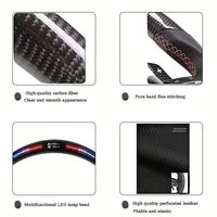 Volant en fibre de carbone forgé personnalisé pour BMW F20 F21 F40 F22 F23 F44 F45 F30 F31 F35 F32 F33 Accessoires de voiture