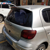Alerón trasero de ABS para techo de maletero de coche con luz de freno para Toyota Vitz RS Clavia Yaris TS Echo Sport XP10 XP20 1999-2004