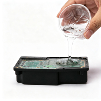 Gel de silicone transparent bicomposant, cristallin, étanche et réparable pour LED, capteurs, compteurs intelligents