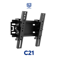 Support mural inclinable pour téléviseur de petite taille, OEM d'usine, support mural de haute qualité pour téléviseur inclinable de 14 à 43 pouces, support mural en acier