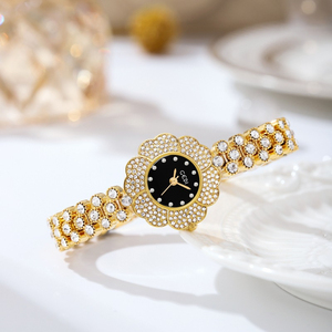 Flower Women's <b>Watch</b> Fashion Flower-Shaped Quartz Wristwatch Women's Alloy Bracelet <b>Watch</b> - Product Image 4