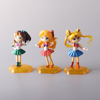 Venta al por mayor figuras de acción dibujos animados lindo marinero figura de acción personalizada 3D juguetes hogar coche decoraciones ornamento regalos promocionales