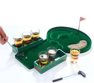 Jouets de bar à boire personnalisés avec logo imprimé, accessoires de jeux de golf et de récréation, jouets de jeu de bière, jeu de golf à boire - Product Image 1